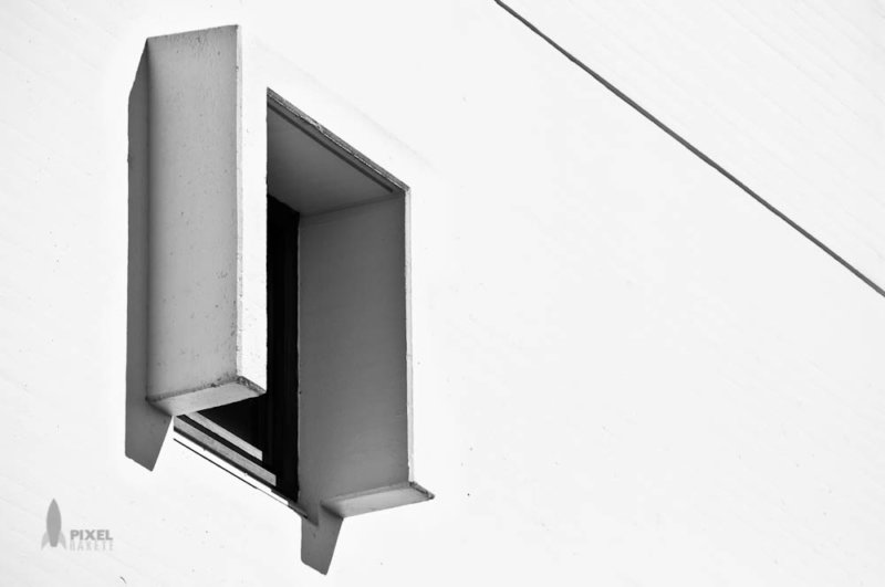 Fensterdetail, Universität Regensburg