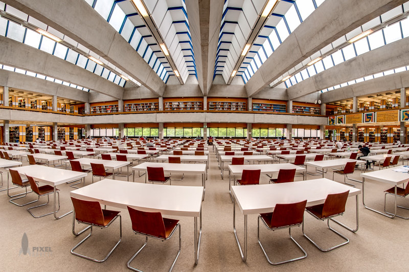 Lesesaal Philosophicum, Universität Regensburg