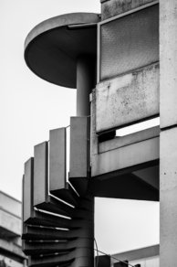 brutalist stairway 4 - Olympiazentrum Munich