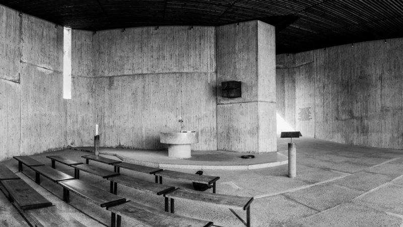 Kirchenraum, Evangelische Versöhnungskirche KZ Dachau