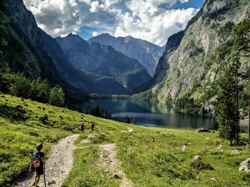 Obersee am Königssee im Berchtesgader Land