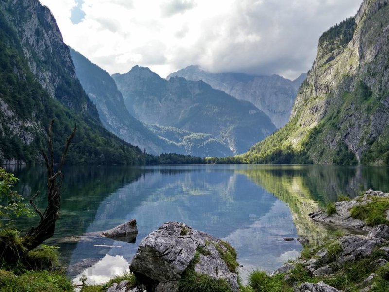 Obersee, Königssee bei Berchtesgaden