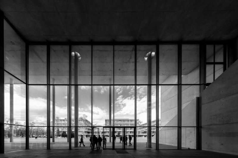 Eingangsbereich, Pinakothek der Moderne