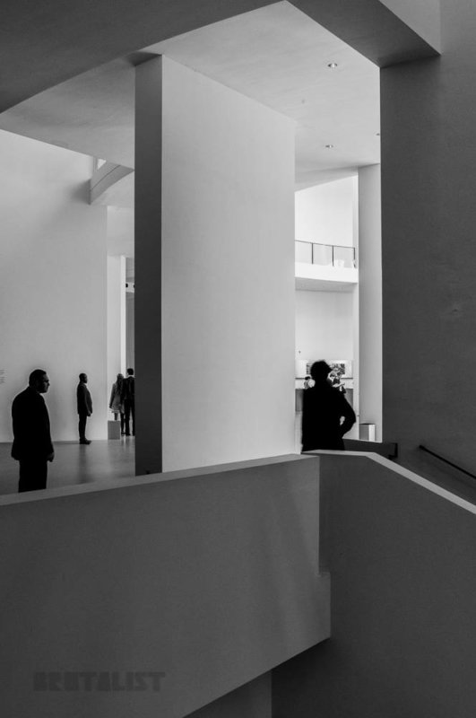 Aufsicht, Pinakothek der Moderne