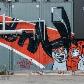 Graffiti, Kunstpark Ost München