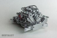 Delorean Modell Motor - V